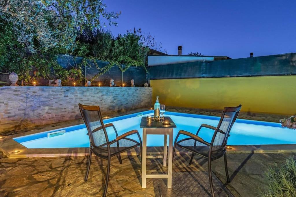 Istriensonne 0179 - Villa Romantika Mit Pool Ližnjan Εξωτερικό φωτογραφία