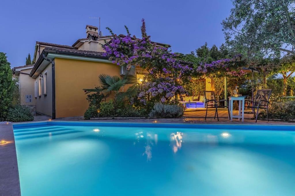 Istriensonne 0179 - Villa Romantika Mit Pool Ližnjan Εξωτερικό φωτογραφία